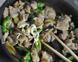 豚肉と茄子ピーマンのオイマヨペッパー炒め作り方3写真