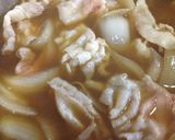 牛丼？豚丼？　糸こんにゃく丼！！作り方4写真