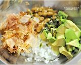 ☆アボカドと納豆玉ねぎのおかかごま和え☆作り方2写真