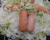 冷やしうどん・ウインナー、大根おろしのせ作り方13写真