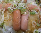 冷やしうどん・ウインナー、大根おろしのせ作り方14写真