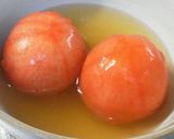 トマトの梅酒漬け(マリネ風)作り方3写真