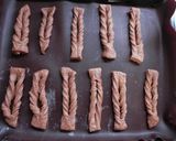 ポリ袋で簡単★ココアスティックパン作り方6写真
