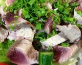 暑い日に、さっぱり食べたい鰹のたたき作り方4写真