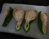 スコッチエッグみたいなピーマンの肉詰め作り方3写真
