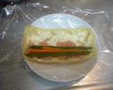 お揚げとささ身で野菜ロール~お弁当に！作り方6写真