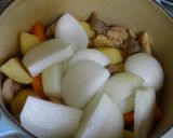 鶏肉とじゃがいもの甘辛煮作り方2写真