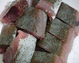 魚ときゅうりのにんにくピリ辛だれ作り方1写真