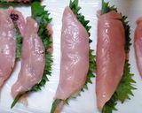 ★☆夏でもOK♪あっさり梅しそチキンカツ作り方3写真