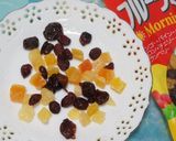 ドライフルーツとお豆腐のパンケーキ作り方2写真