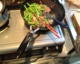 空芯菜と鳥肉の炒めもの作り方9写真