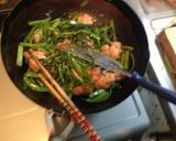 空芯菜と鳥肉の炒めもの作り方11写真