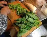 空芯菜と鳥肉の炒めもの作り方6写真