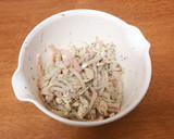 蒲鉾とささみの青海苔和え作り方3写真