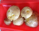 塩麹で❤鮭入りポテトサラダ作り方1写真