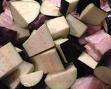 なすと豚バラ肉のにんにく煮❤作り方5写真