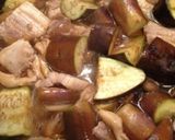 なすと豚バラ肉のにんにく煮❤作り方6写真