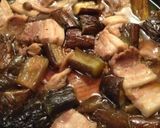 なすと豚バラ肉のにんにく煮❤作り方7写真