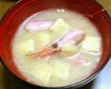 甘エビの味噌汁作り方6写真