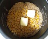 バターコーン炊き込み御飯作り方4写真