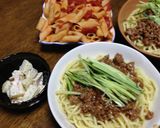 簡単　ジャージャー麺作り方5写真
