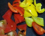 夏野菜☆ズッキーニとウインナーの卵とじ作り方3写真