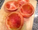 見た目もおしゃれ　トマトチーズ詰め★作り方2写真