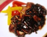 ☆鶏肉とキノコのバルサミコソテー☆作り方8写真