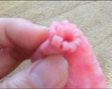 ハムdeお花作り方4写真