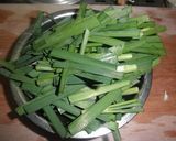 あんかけニラ玉作り方1写真