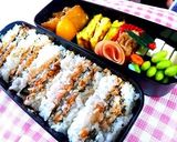 シマシマのり弁♬作り方13写真