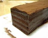 チョコレート☆スクエアケーキ作り方10写真