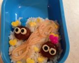 七夕☆「真っ黒くろすけ」天の川弁当作り方9写真