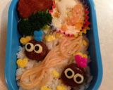 七夕☆「真っ黒くろすけ」天の川弁当作り方10写真