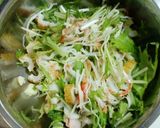 簡単☆水菜サラダ作り方6写真