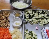夏野菜たっぷりスープ作り方1写真
