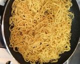 味噌カレー焼そば作り方5写真