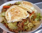 味噌カレー焼そば作り方7写真