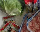 塩ラーメンスープで作る豚バラレタス鍋作り方9写真