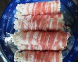 豚ばら肉のエノキ巻作り方1写真
