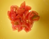 流水麺で冷やしトマトそば作り方6写真