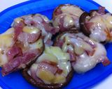 ♡椎茸のチーズベーコン焼き♡作り方4写真