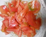流水麺で冷やしトマトそば作り方11写真