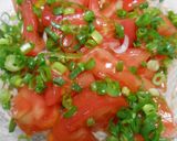 流水麺で冷やしトマトそば作り方12写真