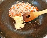 クミン香る鶏ひき肉とパプリカのチャーハン作り方4写真