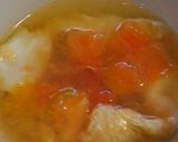 トマトの卵スープ作り方3写真
