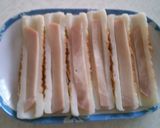竹輪ハムチーズ作り方1写真