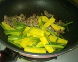 牛肉とニンニクの芽のオイスターソース作り方5写真