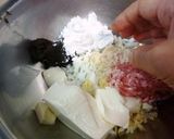 大葉爽やか!豆腐の味噌バーグ!!作り方1写真