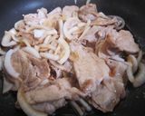 豚肉と玉ねぎのさっぱり焼き作り方4写真